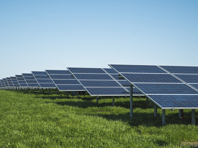 Solceller på mark